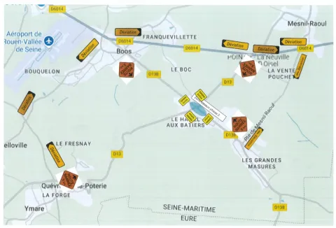 plan déviation