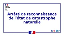reconnaissance etat de catastrophe naturelle