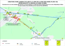 travaux piste cyclable